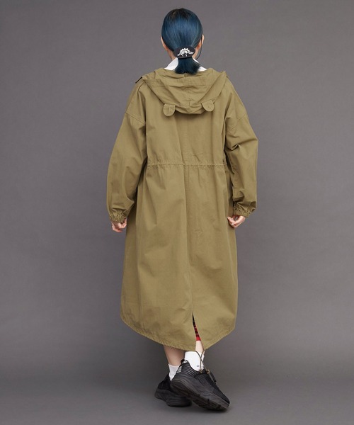 【最終値下げ】I am I BEAR snow camo coat モッズコート I am I in fact（アイアムアイインファクト）の「○BEAR snow