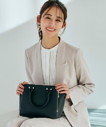 grove | 【人間工学】縦Zipバーハンドル2WAYトート(ショルダーバッグ)