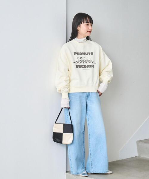 coen(コーエン)の「デニムバギーパンツ(デニムパンツ・レディース・ライトブルー/オフホワイト/コバルトブルー・M/S/L)」の16枚目の写真