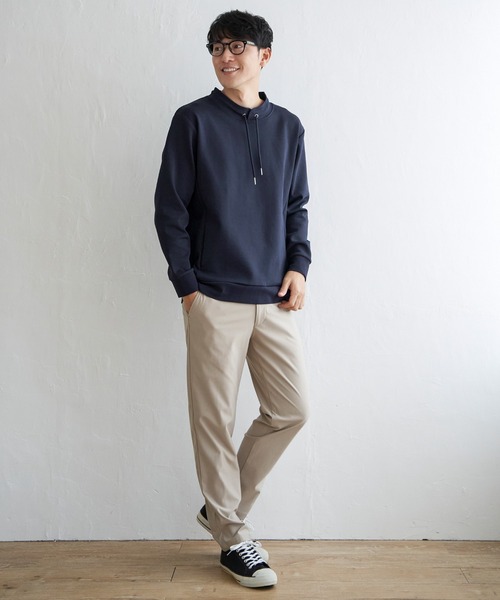 ikka（イッカ）の「【抗菌防臭】GOKU楽ダンボールルーイーカラー（スウェット・メンズ・グレー/スカイブルー/ネイビー/ホワイト・L/XL/S/M）」の10枚目の写真