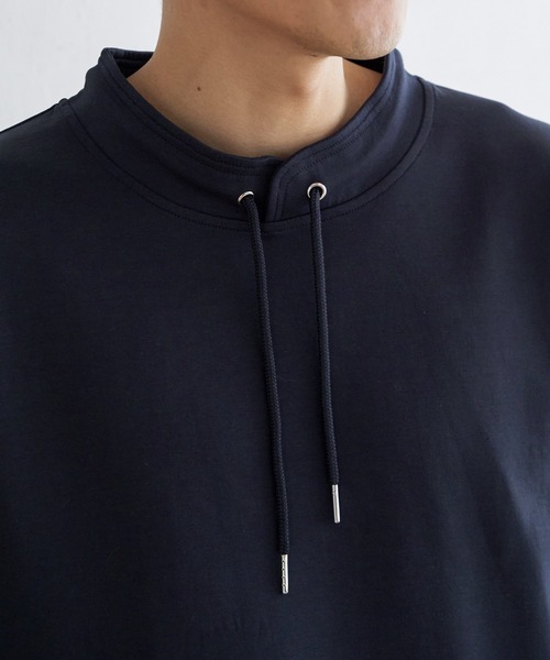 ikka（イッカ）の「【抗菌防臭】GOKU楽ダンボールルーイーカラー（スウェット・メンズ・グレー/スカイブルー/ネイビー/ホワイト・L/XL/S/M）」の14枚目の写真