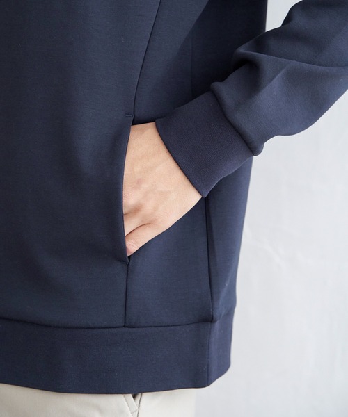 ikka（イッカ）の「【抗菌防臭】GOKU楽ダンボールルーイーカラー（スウェット・メンズ・グレー/スカイブルー/ネイビー/ホワイト・L/XL/S/M）」の15枚目の写真