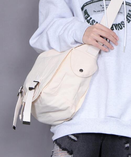 Figments（フィグメンツ）の「ミリタリーショルダーバッグ（ショルダーバッグ・レディース・オフホワイト/ブラック・FREE）」の22枚目の写真