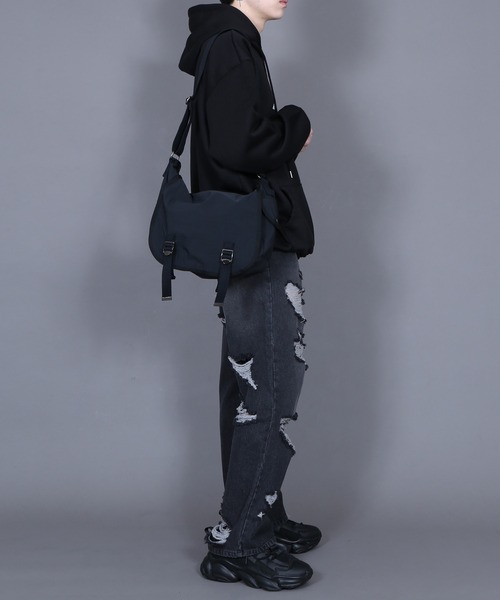 Figments（フィグメンツ）の「ミリタリーショルダーバッグ（ショルダーバッグ・レディース・オフホワイト/ブラック・FREE）」の8枚目の写真