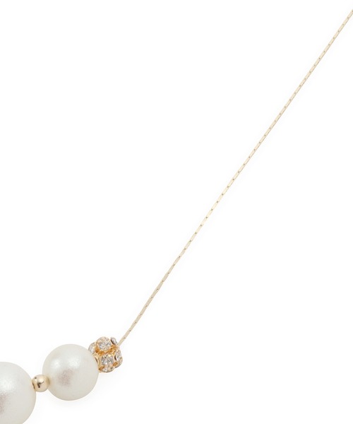 ROPE' PICNIC（ロペピクニック）の「ロンデル×パールネックレス（ネックレス・レディース・シルバー/ゴールド・FREE）」の7枚目の写真