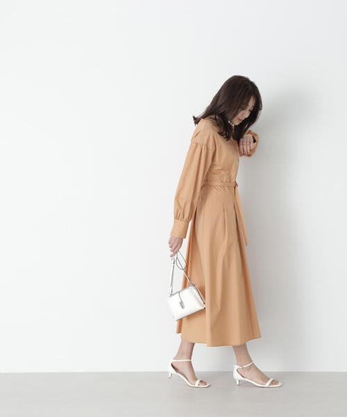 ぱやて 美品*Theory シャツワンピース ベルト フレア タック ぱやて様専用 美品*Theory シャツワンピース ベルト フレア