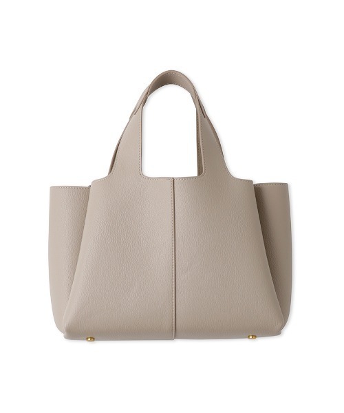 Mila Owen（ミラオーウェン）の「パーテーションミドルトートバッグ（トートバッグ・レディース・ボルドー/ベージュ/ブラック・FREE）」の5枚目の写真