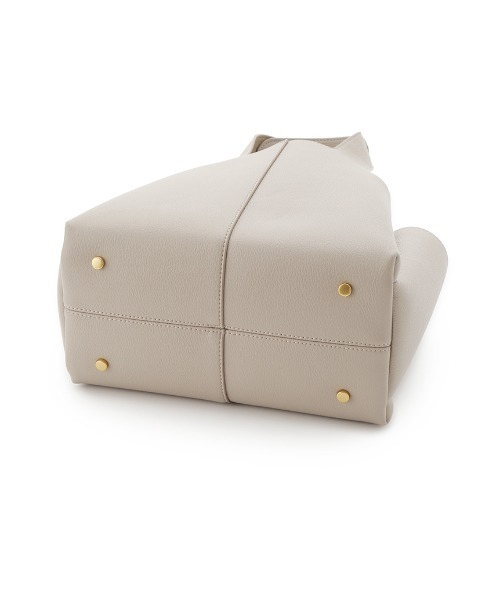 Mila Owen（ミラオーウェン）の「パーテーションミドルトートバッグ（トートバッグ・レディース・ボルドー/ベージュ/ブラック・FREE）」の12枚目の写真