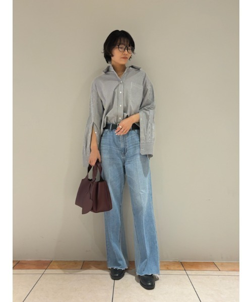 Mila Owen（ミラオーウェン）の「パーテーションミドルトートバッグ（トートバッグ・レディース・ボルドー/ベージュ/ブラック・FREE）」の18枚目の写真