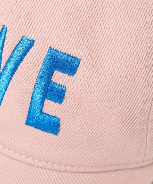LEPSIM(レプシィム)の「ツイルロゴ刺繍キャップ 994940(キャップ・レディース・ネイビー/グリーン/ピンク・ONE SIZE)」の6枚目の写真