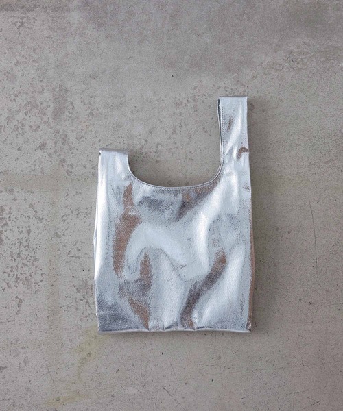 EFOLE(エフォル)の「ワンハンドル マルシェ バッグ(トートバッグ・レディース・ブラック/シルバー・FREE)」の12枚目の写真