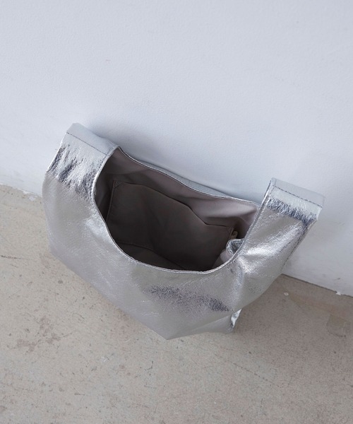 EFOLE(エフォル)の「ワンハンドル マルシェ バッグ(トートバッグ・レディース・ブラック/シルバー・FREE)」の9枚目の写真