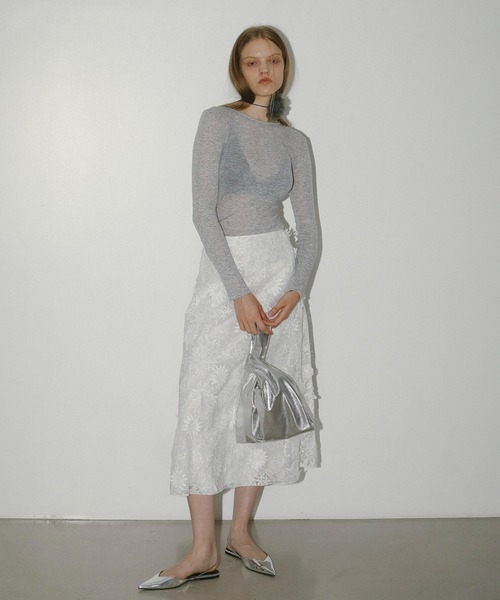 EFOLE(エフォル)の「ワンハンドル マルシェ バッグ(トートバッグ・レディース・ブラック/シルバー・FREE)」の4枚目の写真