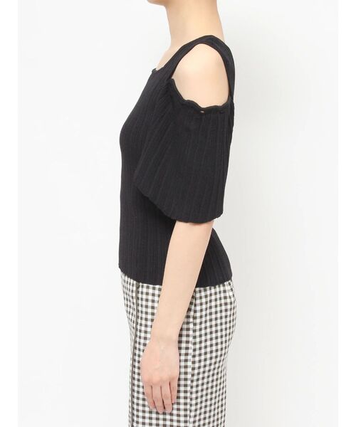 RESEXXY(リゼクシー)の「2wayスリーブニットトップス(ニット/セーター・レディース・アイボリー/ブラック/グレー・FREE)」の19枚目の写真