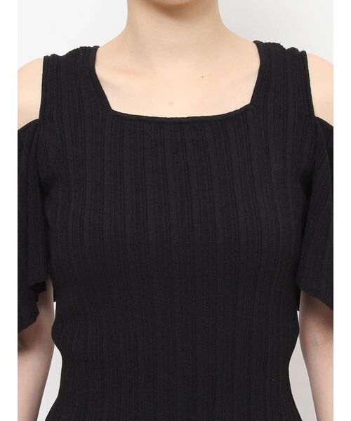 RESEXXY(リゼクシー)の「2wayスリーブニットトップス(ニット/セーター・レディース・アイボリー/ブラック/グレー・FREE)」の21枚目の写真