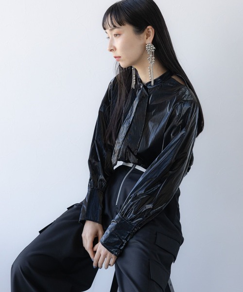 HARE グリッターボウタイシャツ HARE（ハレ）の「グリッターボウタイシャツ(HARE)（シャツ