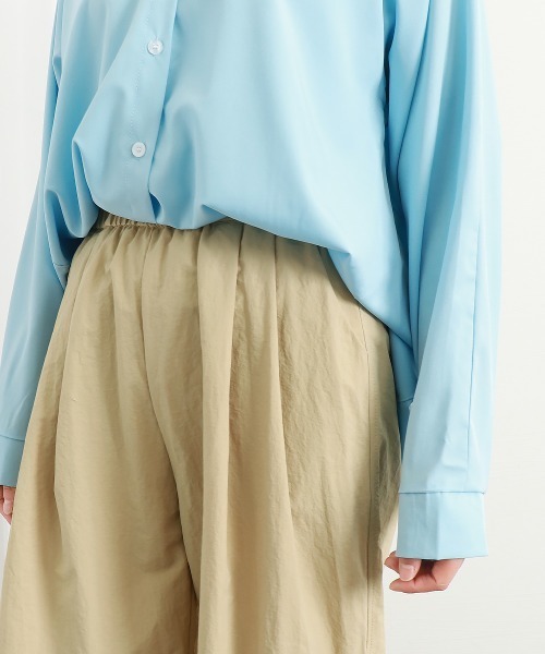 Miniministore(ミニミニストア)の「リラックスパンツ レディース 薄手6色(その他パンツ・レディース・ブラック/アイボリー/ピンク/グリーン/ベージュ/ダークグレー・L/M)」の20枚目の写真