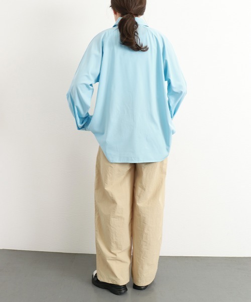 Miniministore(ミニミニストア)の「リラックスパンツ レディース 薄手6色(その他パンツ・レディース・ブラック/アイボリー/ピンク/グリーン/ベージュ/ダークグレー・L/M)」の22枚目の写真