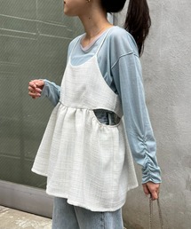 WILLOW | 【willow】シアーツイードキャミチュニック(キャミソール)