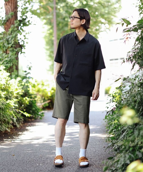 B:MING by BEAMS(ビーミングバイビームス)の「B:MING by BEAMS / ドビー レギュラーカラー 吸水速乾 シャツ(シャツ/ブラウス・メンズ・ブラウン系その他5/ブラック・X-LARGE/LARGE/MEDIUM/SMALL)」の4枚目の写真
