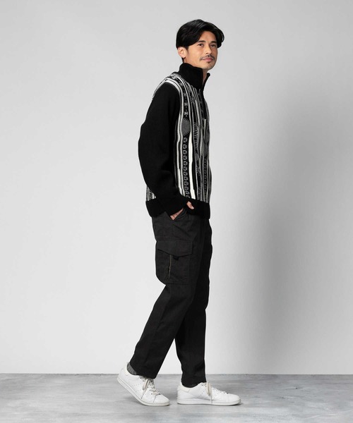 Right-on（ライトオン）の「裏メッシュカーゴパンツ（カーゴパンツ・メンズ・ダークグレー/グレー/オリーブ・M/L/XL）」の8枚目の写真