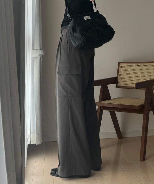CALLNE（カルネ）の「【CALLNE】2Tuck Wide Straight Cargo