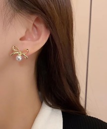 TONE SELECT GOODS（トーンセレクトグッズ）の「Liaa/メタル パールピアス A18287（ピアス（両耳用））」