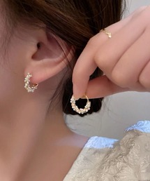 TONE SELECT GOODS（トーンセレクトグッズ）の「Liaa/メタル パールピアス A18287（ピアス（両耳用））」