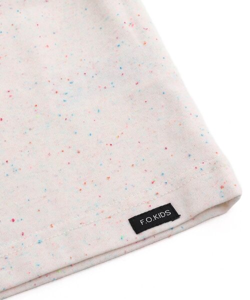 F.O.KIDS(エフオーキッズ)の「アーチロゴメローTシャツ(Tシャツ/カットソー・キッズ・アイボリー/チャコール/ピンク・140/130/120/110/100/95/90/80)」の4枚目の写真