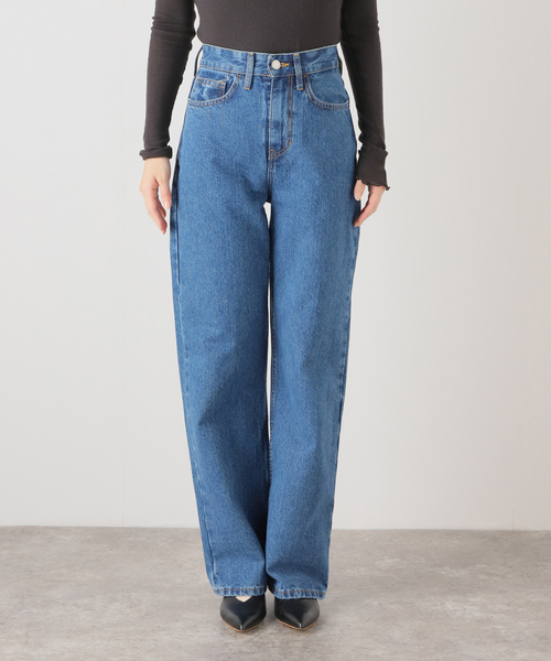 新品　hnst　オネスト　HighriseLooseデニム　スピックアンドスパン Spick & Span（スピックアンドスパン）の「【hnst/オネスト】 Highrise