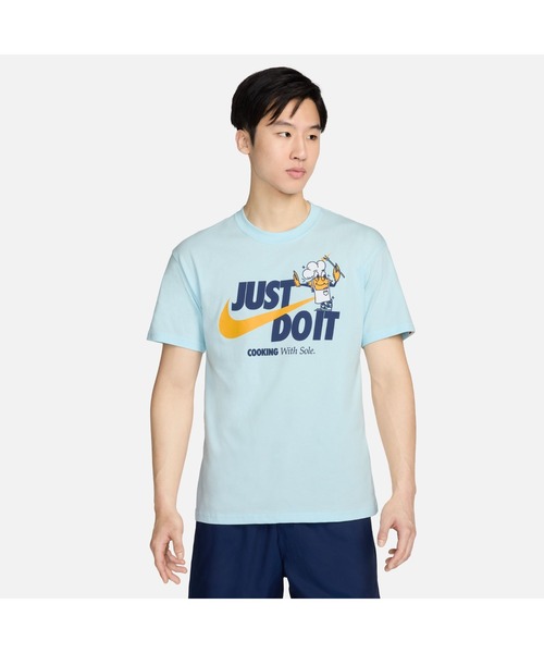 NIKE（ナイキ）の「NIKE/ナイキ M NSW TEE M90 OC HBR PK5/マックス90 PK5 Tシャツ（Tシャツ/カットソー・メンズ・サックスブルー/ホワイト・XL/S/L/M/2XL）」の2枚目の写真
