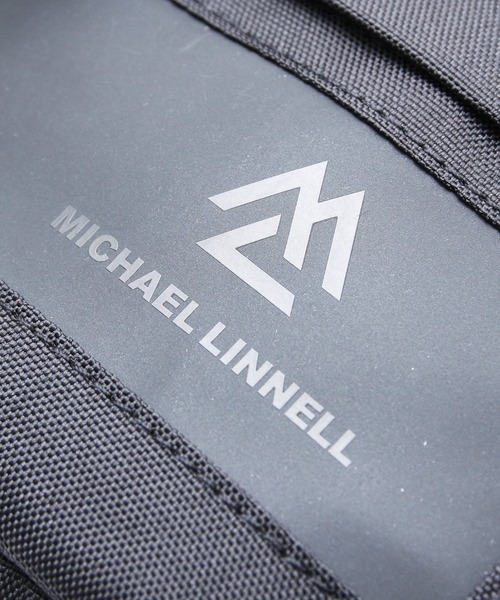 MICHAEL LINNELL（マイケル リンネル）の「【MICHAEL LINNELL/マイケルリンネル】Waist Bag　ウエストバッグ　ブラックのリフレクタープリント　高い撥水性（ボディバッグ/ウエストポーチ・メンズ・ベージュ/ブラック/ブルー・FREE）」の17枚目の写真