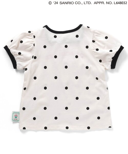 sanrio（サンリオ）の「サンリオキャラクターズパフスリーブTシャツ（Tシャツ/カットソー・キッズ・ピンク/ドット・90/100/110/120/80/130/140）」の9枚目の写真