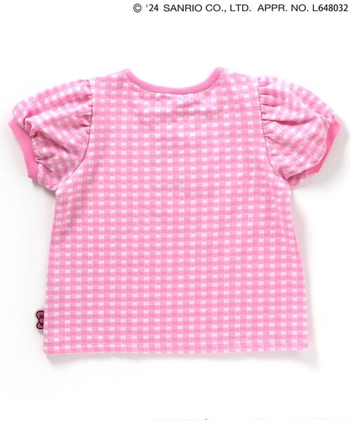 sanrio（サンリオ）の「サンリオキャラクターズパフスリーブTシャツ（Tシャツ/カットソー・キッズ・ピンク/ドット・90/100/110/120/80/130/140）」の10枚目の写真
