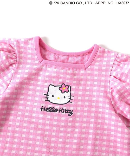 sanrio（サンリオ）の「サンリオキャラクターズパフスリーブTシャツ（Tシャツ/カットソー・キッズ・ピンク/ドット・90/100/110/120/80/130/140）」の11枚目の写真