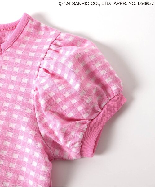 sanrio（サンリオ）の「サンリオキャラクターズパフスリーブTシャツ（Tシャツ/カットソー・キッズ・ピンク/ドット・90/100/110/120/80/130/140）」の13枚目の写真