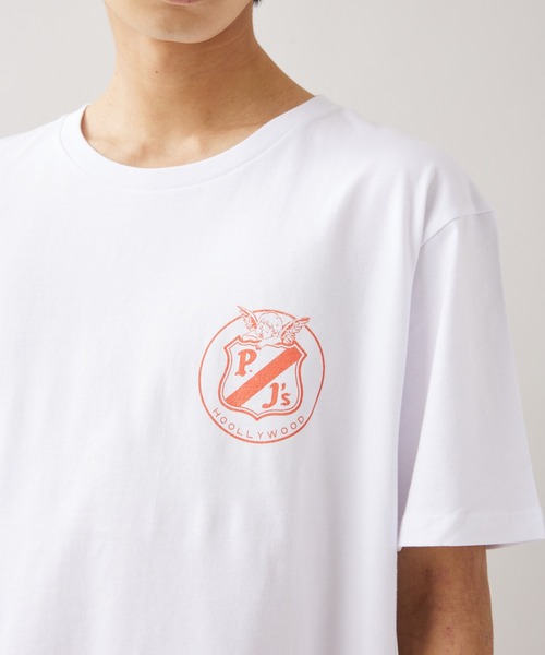 JOURNAL STANDARD(ジャーナルスタンダード)の「【ZOZO限定】SEVEN-IN-RECORDS TEEⅠ / プリントTシャツ(Tシャツ/カットソー・メンズ・ブラック系その他/ブラック系その他3/ホワイト系その他2/ブラック系その他2/ホワイト×ブラック/ホワイト系その他3/ホワイト系その他/ブラック×ホワイト・XL/L/M/S)」の12枚目の写真
