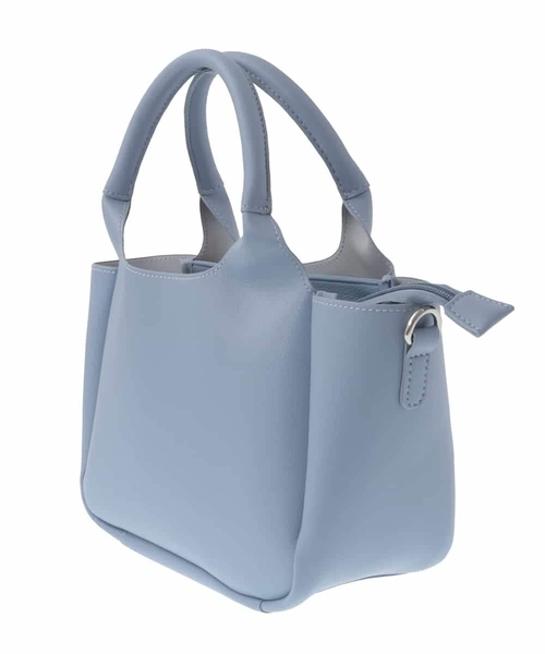 【セール】[2WAY]フェイクレザーミニトートバッグ（トートバッグ）｜MK MICHEL KLEIN（エムケーミッシェルクラン）