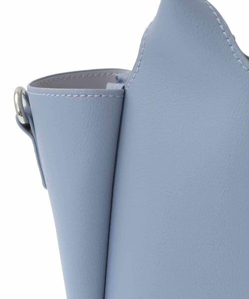 【セール】[2WAY]フェイクレザーミニトートバッグ（トートバッグ）｜MK MICHEL KLEIN（エムケーミッシェルクラン）