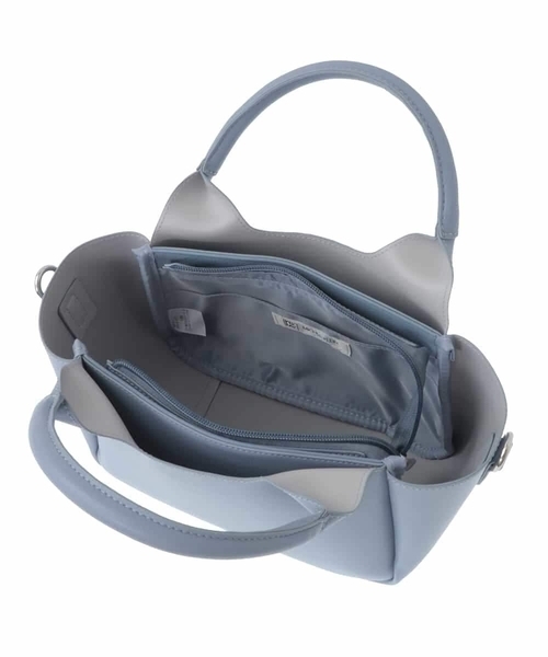 【セール】[2WAY]フェイクレザーミニトートバッグ（トートバッグ）｜MK MICHEL KLEIN（エムケーミッシェルクラン）