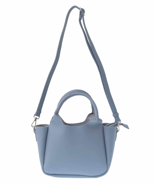 【セール】[2WAY]フェイクレザーミニトートバッグ（トートバッグ）｜MK MICHEL KLEIN（エムケーミッシェルクラン）