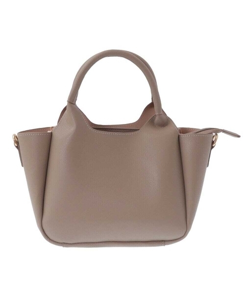 【セール】[2WAY]フェイクレザーミニトートバッグ（トートバッグ）｜MK MICHEL KLEIN（エムケーミッシェルクラン）