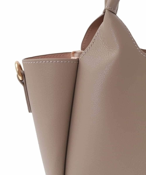 【セール】[2WAY]フェイクレザーミニトートバッグ（トートバッグ）｜MK MICHEL KLEIN（エムケーミッシェルクラン）