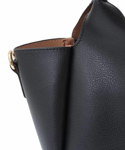 【セール】[2WAY]フェイクレザーミニトートバッグ（トートバッグ）｜MK MICHEL KLEIN（エムケーミッシェルクラン）