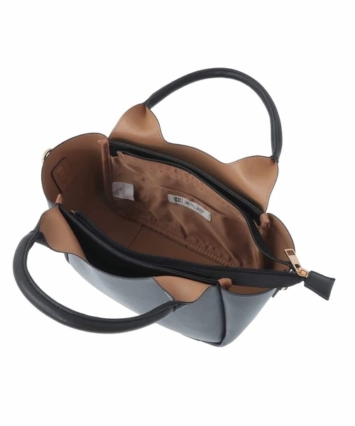 【セール】[2WAY]フェイクレザーミニトートバッグ（トートバッグ）｜MK MICHEL KLEIN（エムケーミッシェルクラン）