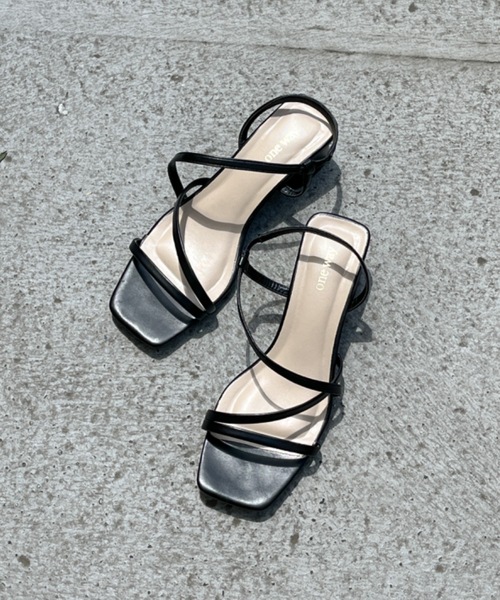 one wayザッカ（ワンウェイザッカ）の「ストラップサンダル（サンダル・レディース・ベージュ/ブラック/シルバー・LARGE/MEDIUM/X-LARGE/SMALL）」の20枚目の写真