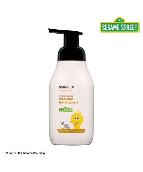 ecostore(エコストア)の「【販売終了】ecostore / SESAME STREET フォーミングハンドウォッシュ<シトラスバースト>250mL(ハンドソープ・レディース・その他・FREE)」の1枚目の写真
