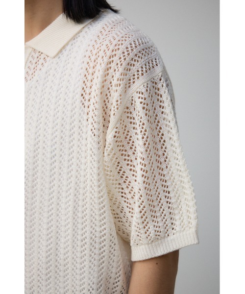 AZUL by moussy（アズールバイマウジー）の「ポロエリシアーシャツ（シャツ/ブラウス・メンズ・ダークグリーン/ブラック/アイボリー・FREE）」の11枚目の写真