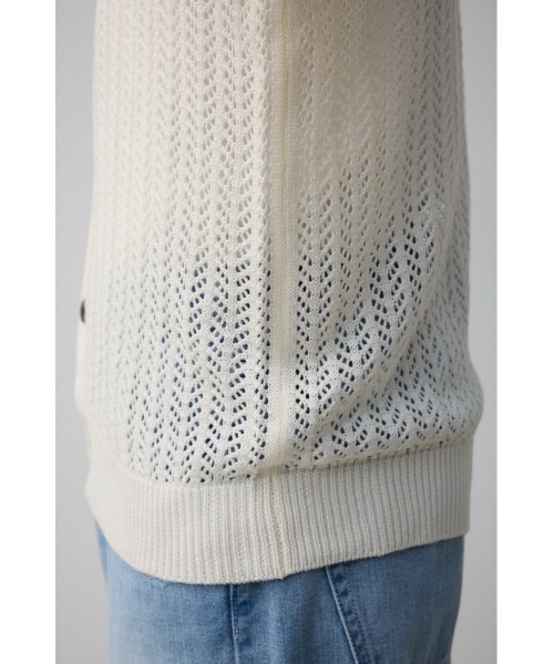 AZUL by moussy（アズールバイマウジー）の「ポロエリシアーシャツ（シャツ/ブラウス・メンズ・ダークグリーン/ブラック/アイボリー・FREE）」の12枚目の写真