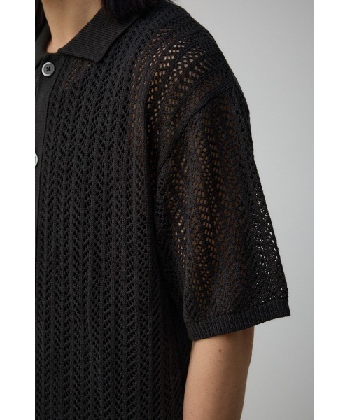 AZUL by moussy（アズールバイマウジー）の「ポロエリシアーシャツ（シャツ/ブラウス・メンズ・ダークグリーン/ブラック/アイボリー・FREE）」の21枚目の写真